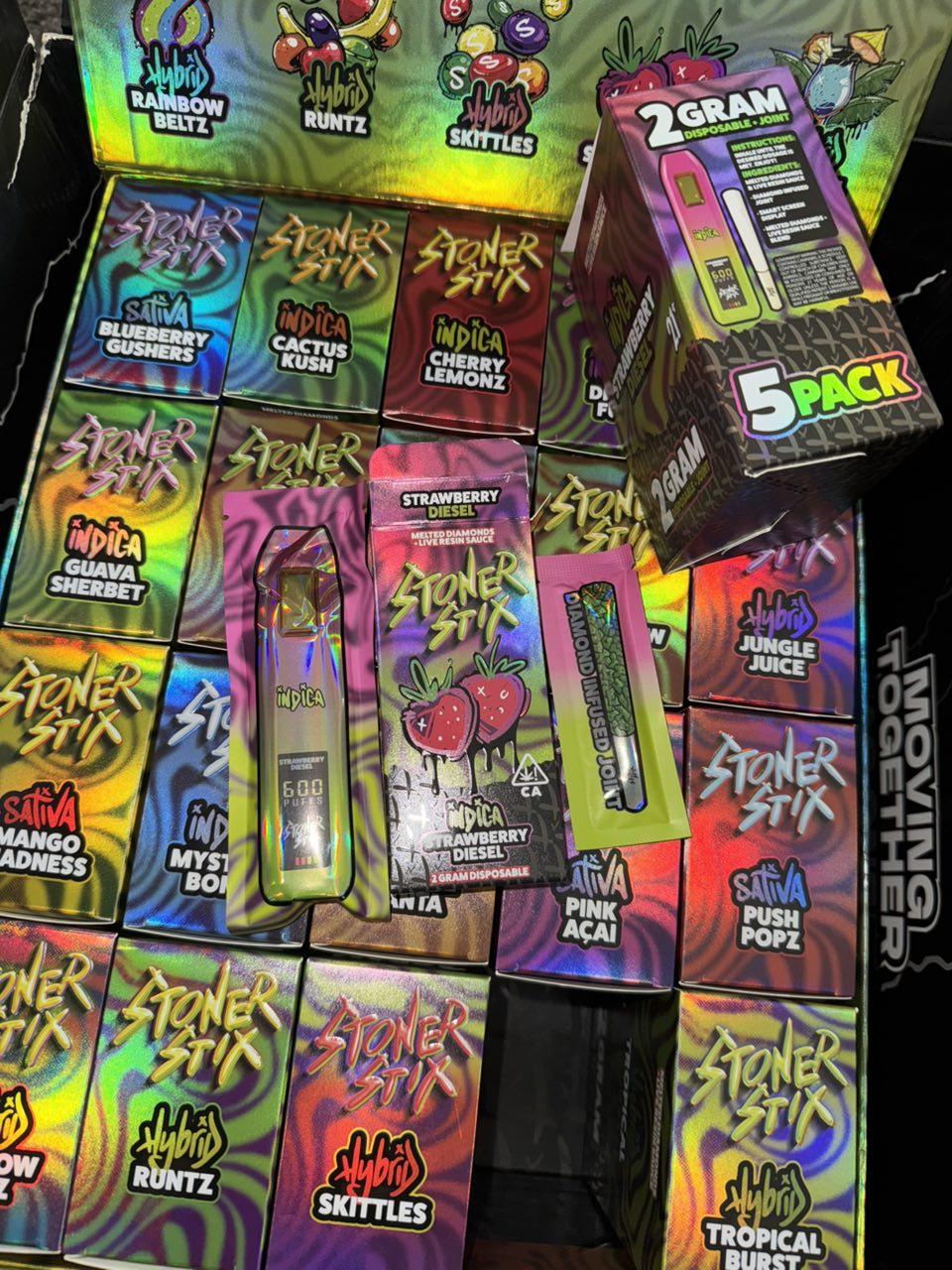 Stoner Stix Strawberry Diesel