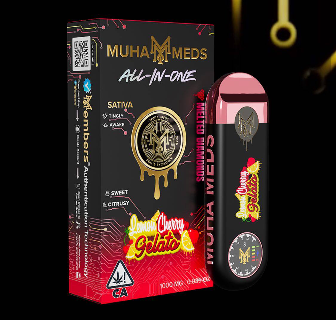 Muha Meds Lemon Cherry Gelato